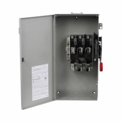 Eaton DH363URK DH Series Heavy Duty Non-Fusible Safety Switch, 600 VAC, 100 A, 50 hp, 100 hp, TPST Contact, 3 Poles