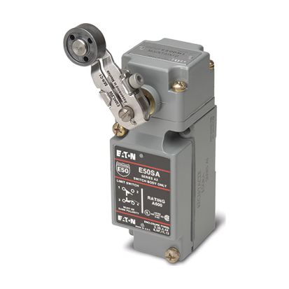 EATON E50SB6P 2-Pole Limit Switch Body, 2NO-2NC Contact, For Use With E50 Series Heavy Duty Factory Sealed 6P+ Limit Switch, 10 A at 240 VAC, 1 A at 250 VDC Contact, NEMA 1/3/3S/4/4X/6/6P/13/IP67/IP69K Enclosure