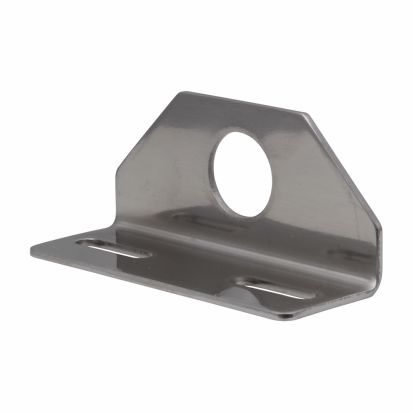 EATON E57KM18 L-Shaped Mounting Bracket, For Use With Inductive Proximity Sensor and Tubular Sensor, -13 to 158 deg F Operating Temperature, Stainless Steel