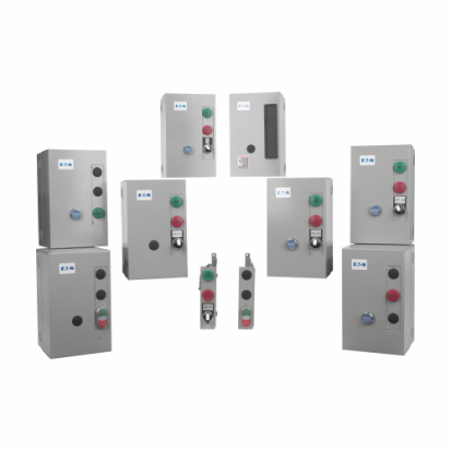 EATON Cutler-Hammer Series ECN0501AAA-R63/B Freedom Full Voltage Non-Reversing Non-Combination Starter, 110 VAC at 50 Hz, 120 VAC at 60 Hz V Coil, NEMA 1 Enclosure