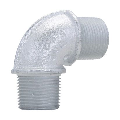 EATON Crouse-Hinds series EL295 elbow, Male, Feraloy iron alloy or ductile iron, 90 Degree, 3/4 Inch