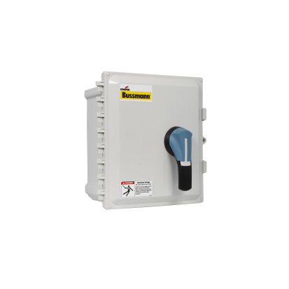EATON Bussmann Series ER4P-60N3PB Non-Fused Enclosed Rotary Disconnect, 600 VAC, 60 A, 3 Poles