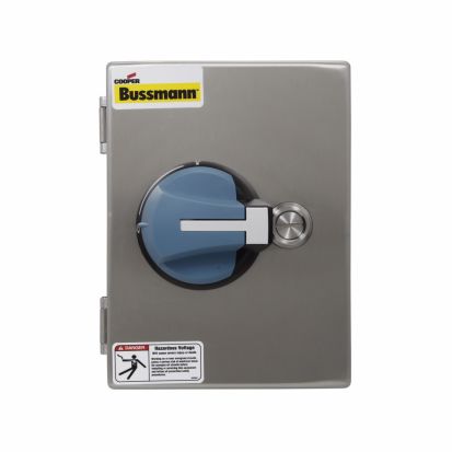 EATON Bussmann Series ER4X-100N3PB Non-Fused Enclosed Disconnect Switch, 600 VAC, 100 A, 3 Poles