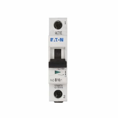EATON Cutler-Hammer Series FAZ-C2/1-NA-SP Type FAZ-NA Standard Current Limiting Supplementary Protector, 480/277 VAC, 2 A, 10/14 kA Interrupt, 1 Pole, Thermal Magnetic/5 to 10X in Trip