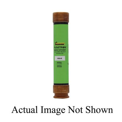 EATON Bussmann Series Fusetron™ FRS-R-50 FRS-R Current Limiting Renewable Time Delay Fuse, 50 A, 600 VAC/300 VDC, 200/20 kA Interrupt, RK5 Class, Cylindrical Body