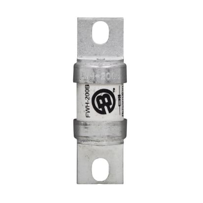 Eaton Bussmann Series FWH-200B Fast Acting High Speed Fuse, 200 A, 500 VAC/VDC, 50/200 kA, Cylindrical Body