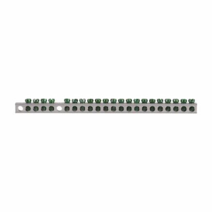 EATON Cutler-Hammer Series GBK21 Ground Bar Kit, For Use With CH and BR Loadcenter, 3/4 in Size, Aluminum/Copper