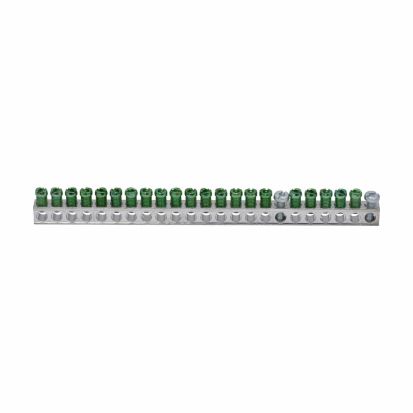 EATON Cutler-Hammer Series GBKP21 21 Terminal Ground Bar - CH/BR Plug-On Neutral
