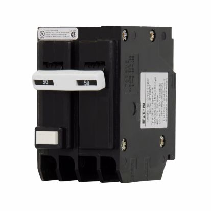 Eaton GFTCB220 Type GFTCB Ground Fault Circuit Breaker, 120/240 VAC, 20 A, 10 kA Interrupt, 2 Poles, Common Trip