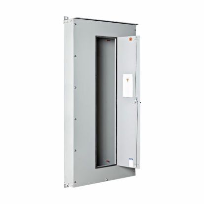 EATON Cutler-Hammer Series GWPBQ2048PR Enclosure, NEMA 12/3R, 20 in W x 5-3/4 in D, Steel