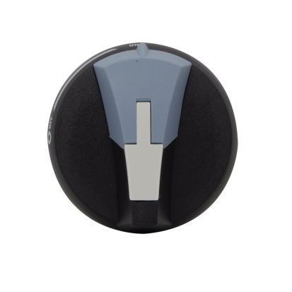 EATON Bussmann Series H4X-01B Front/Right Side Operated Short Padlockable External Selector Handle, 2.79 in L x 3.07 in W x 1.42 in H, Black