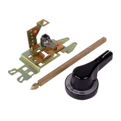 EATON Cutler-Hammer Series HM3R12 Handle Mechanism, NEMA 1/3R/12 NEMA Rating, Rotary Handle Handle/Operation, Through-The-Door Handle Mounting, For Use With C Series K-Frame Molded Case Circuit Breaker