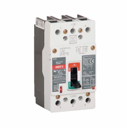 EATON Cutler-Hammer Series HMCPE007C0C Type HMCP Motor Circuit Protector, 600Y/347/480 VAC, 7 A, 3 Poles, Adjustable/Magnetic Trip