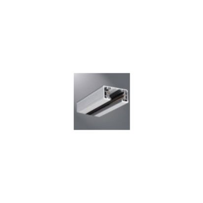 Cooper Lighting HALO PowerTrac™ L642P 2-Circuit Miniature Track System, 90-5/8 in L x 1-3/8 in W x 11/16 in D, Aluminum