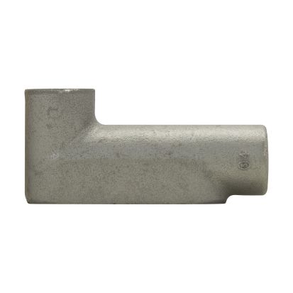 Eaton Corp Crouse-Hinds series LB27 Condulet Form 7 conduit outlet body, Feraloy iron alloy, LB shape, 3/4 Inch