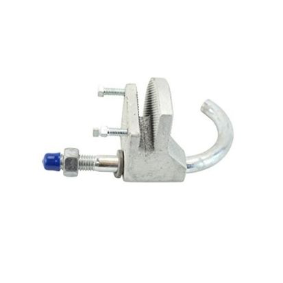 Eaton Crouse-Hinds series LCC6 Cable Tray Conduit Clamp, 2 in Conduit, Cast Iron, Electro-Galvanized/Aluminum Acrylic Painted