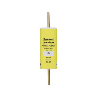 Eaton Corp Bussmann Series Low-Peak™ LPJ-100SP Current Limiting Time Delay Fuse, 100 A, 600 VAC/300 VDC, 300/100 kA, Class J, Cartridge Body