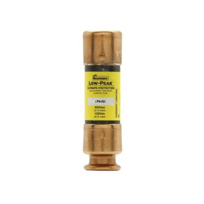 Eaton Bussmann Series Low-Peak™ LPN-RK-10SP LPN-RK Current Limiting Time Delay Fuse, 10 A, 250 VAC/125 VDC, 300/100 kA Interrupt, RK1 Class, Cartridge Body