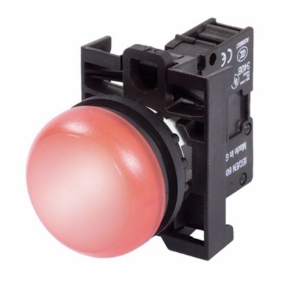 EATON Cutler-Hammer Series M22-L-R-R Illuminated Modular Indicating Light, 12 to 30 VAC/VDC