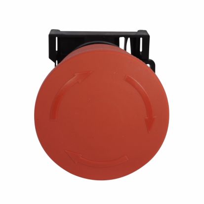 Eaton M22-PVT45P M22 Modular Twist-to-Release Emergency Stop Operator, 22.5 mm, 45 mm Pushbutton, Twist-to-Release, Non-illuminated, Button: Red, IP67, IP69K, NEMA 4X, 13, 100,000 Operations