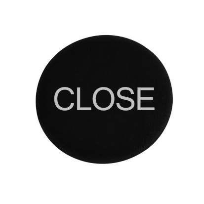 EATON Cutler-Hammer Series M22-XD-S-GB2 M22 BUTTON PLATE, 22.5 MM, FLUSH, NON-ILLUMINATED, BUTTON: BLACK, INSCRIPTION: CLOSE/ GB2, IP67, IP69K, NEMA 4X, 21