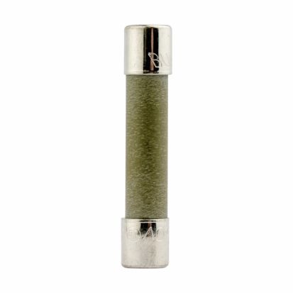 EATON Bussmann Series MDA-2-R Small Dimension Time Delay Fuse With Nickel Plated Brass End Caps, 2 A, 250 VAC, 100 A/10 KA Interrupt, Cylindrical Body