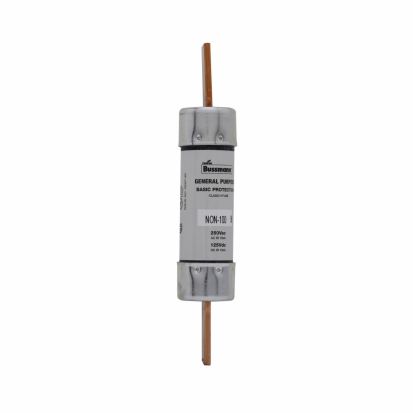 EATON Bussmann Series NON-100 Non-Current Limiting One Time Fuse, 100 A, 250 VAC, 125 VDC, 10 kA Interrupt, Class: H, Cartridge Body