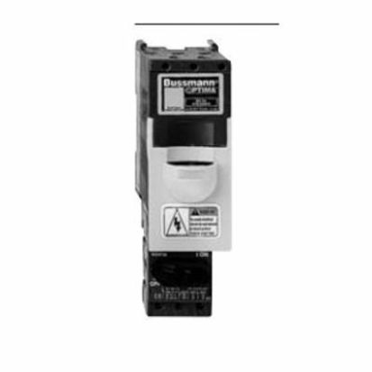 EATON Bussmann Series OPTIMA™ OPM-1038RSW Overcurrent Protection Fuse Holder Module With Switch, 600 VAC/VDC, 30 A, 3 Poles, Class CC Fuse, 18 to 8 AWG Wire
