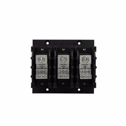 Eaton Bussmann Series PDB323-3 Barrier Power Terminal Block, 600 VAC/VDC, 310 A, 3 Poles, 4 AWG to 350 kcmil Wire