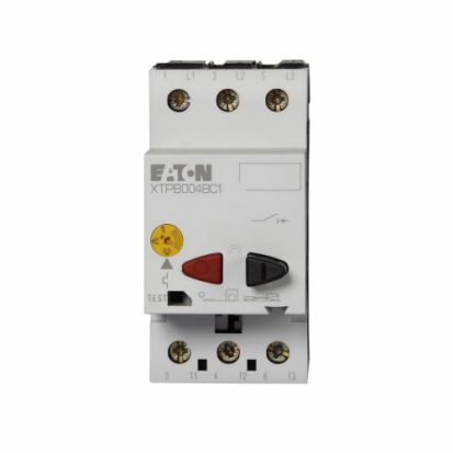 EATON Cutler-Hammer Series PKZM0-6.3 XT Series Manual Motor Protector Circuit Breaker, 690 VAC, 5 A, 50 kA Interrupt, 3 Poles, Class 10 Trip
