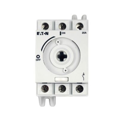 Eaton R5A3040U Non-Fusible Rotary Disconnect Switch, 600 VAC, 40 A, 25 hp, 27 hp, 3 Poles