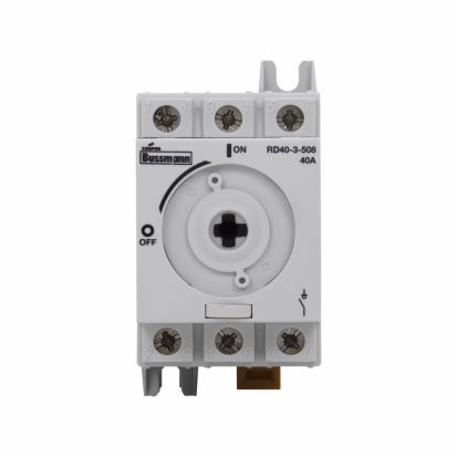 EATON Bussmann Series RD16-3-508 Non-Fused Disconnect Switch, 600 VAC, 16 A, 10 hp, 3 Poles