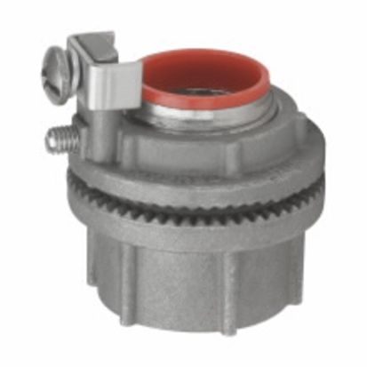 EATON Crouse-Hinds series Myers™ SSTGK 3 Ground Threaded Conduit Hub With Increased Safety Ground Terminal, 1 in, 316 Stainless Steel, Natural