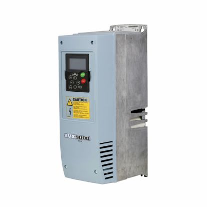 EATON Cutler-Hammer Series SVX007A1-4A1B1 SVX9000 3-Phase Independent Adjustable Frequency Drive, 380/500/480 VAC, 12/16 A, 7-1/2 hp, 5.6 in W x 8.4 in D