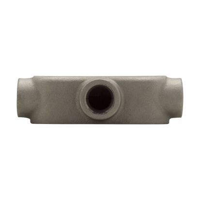 Eaton Corp Crouse-Hinds series T39 Condulet Mark 9 conduit outlet body, Copper-free aluminum, T shape, 1 Inch