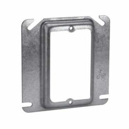 Eaton Crouse-Hinds series Thepitt® TP484 Square Box Cover, 4 Inch L x 4 Inch W, Die Cast Zinc