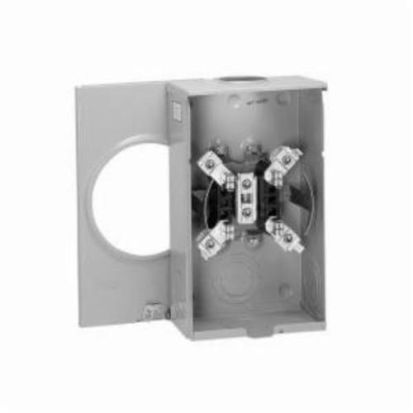 EATON Cutler-Hammer Series UHTRS202BCH 1-Position Horn Bypass Triplex Ground Meter Socket, 600 VAC, 200 A, 1 Phase