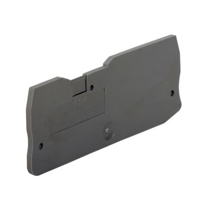 EATON Cutler-Hammer Series XBACQT25D12 End Cover, Gray, Used With: XBQT25D12, XBQT25D12PE, XBQT25FBE, XBQT25TG