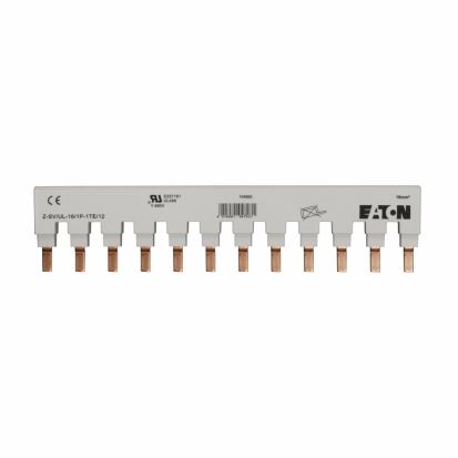 EATON Z-SV/UL-16/1P-1TE/6 FAZ bus bar,UL 489 Miniature circuit breaker accessory - Terminal type phase bus bar,80 A,Single-pole,10/200 package,6 terminals,Single-phase