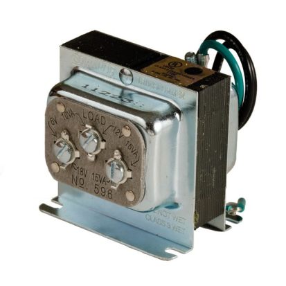 Edwards Signaling™ 596 590 Class 2 Signaling Transformer, 120 VAC Primary, 18/6 VAC Secondary, 50/60 Hz, 1 Phase