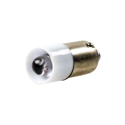 EIKO® LitespanLED® EI02681 Miniature Lamp, Single LED Lamp, BA9S Bayonet Lamp Base, T-3-1/4 Shape, 0.6 Lumens