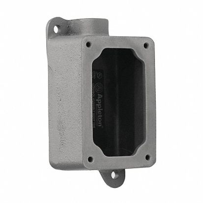 Emerson Electric Appleton® EFD150A-NL-Q 1-Gang Dead End Electrical Box, NEMA 3/3R/7BCD/9FG NEMA Rating, Aluminum