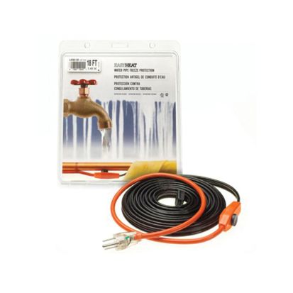 Emerson Electric EasyHeat® AHB-124 Pre-Terminated Water Pipe Heating Cable, 120 VAC, 1.4 A