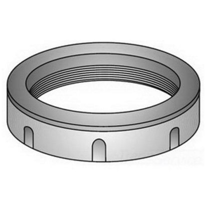 Emerson Electric O-Z/Gedney B-200 Type B Conduit Bushing, 2 in Trade, Malleable Iron, Zinc Plated