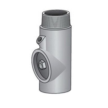 Emerson Electric O-Z/Gedney EYAM-75 Type EYAM Vertical/Horizontal Sealing Fitting, 3/4 in, For Use With IMC/Threaded Rigid Conduit, Malleable Iron, Zinc Electroplated