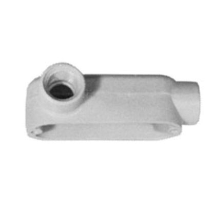 Appleton® UNILETS™ LL75A Type LL Conduit Outlet Body, 3/4 in Hub, Form 85, 7 cu-in, Pressure Cast Aluminum, Epoxy Powder Coated