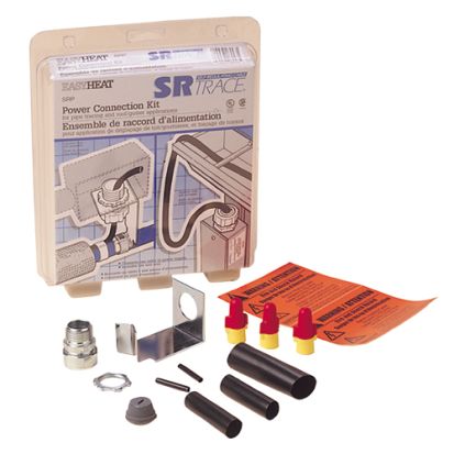 Emerson Electric EasyHeat® SRP Heat Shrink Trace Power/End Connection Kit, For Use With SR Trace® Heating Cable