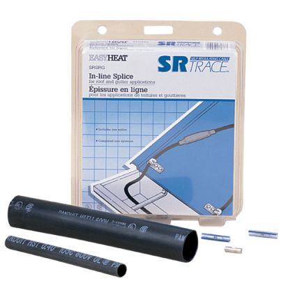 Emerson Electric EasyHeat® SR Trace™ SRSRG In-Line Cable Splice Kit, 5 Pieces