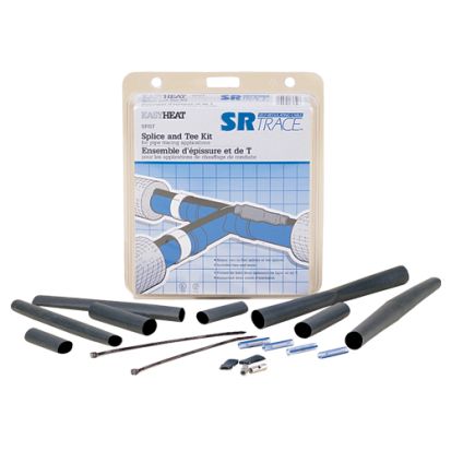 Emerson Electric EasyHeat® SR Trace™ SRST In-Line Splice/Tee Kit, 18 Pieces