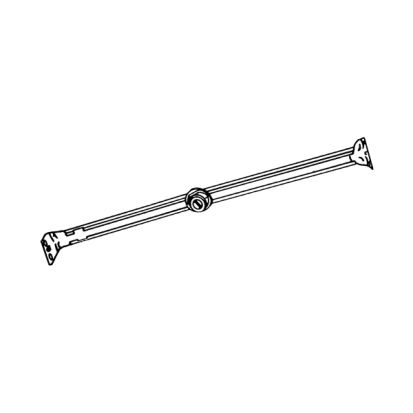 Appozgcomm SX115 Adjustable Bar Hanger With Slide-On Stud, Steel, Zinc Plated